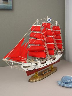 Meteor Lights Модель парусника Secret / Алые Паруса, 52 см