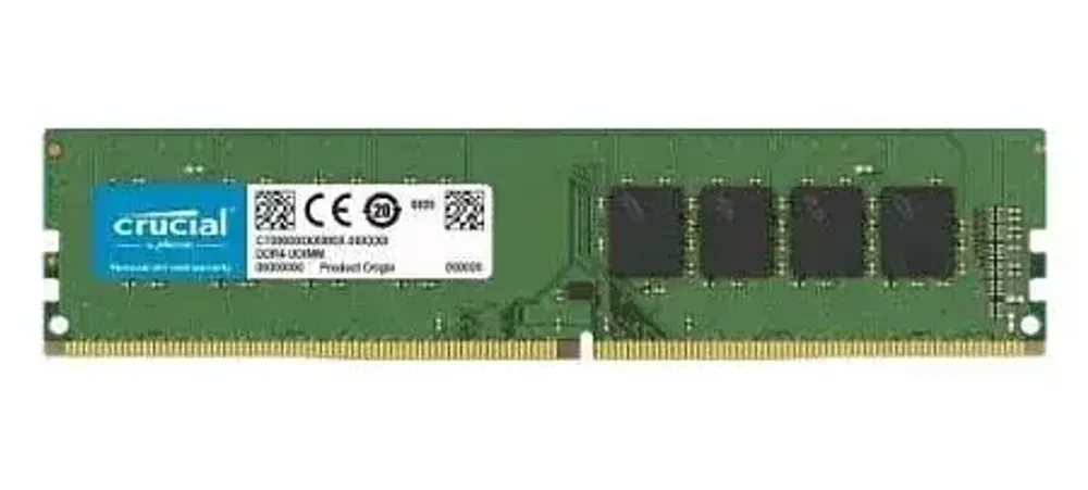 Оперативная память 16GB DDR4 2666 MHz Crucial Basics PC4-21300 Unbuffered NON-ECC 1.2V CB16GU2666