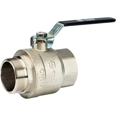 Кран шаровой STOUT полнопроходной 2" внутренняя-наружная (рычаг)