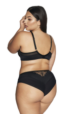 Бюстгальтер Miray с шитыми чашками на тонком поролоне (Размер: 95D) (Цвет: черный)