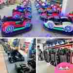 Электрическая бамперная машинка «Юпитер» с пультом управления для детей и взрослых