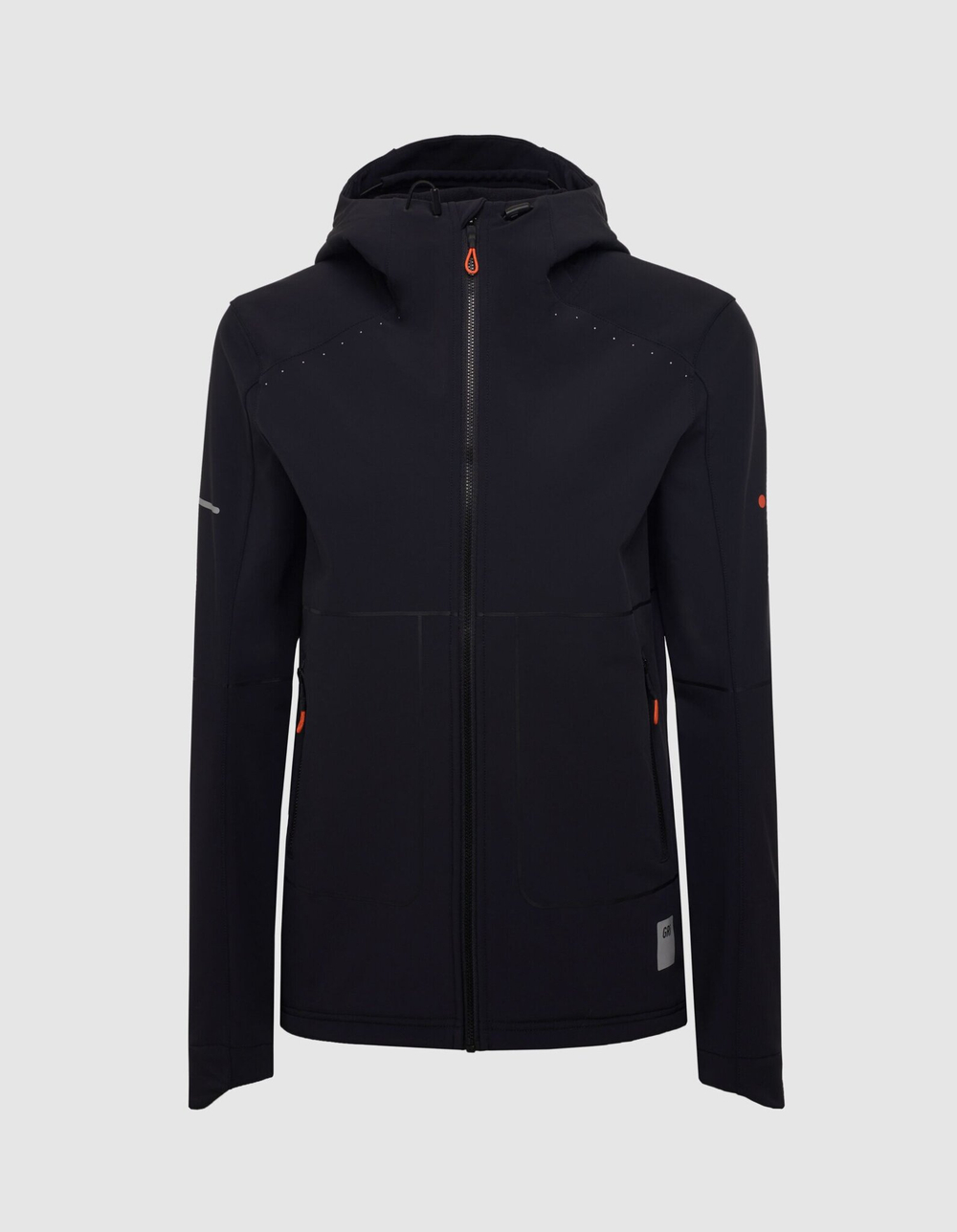 Зимняя беговая куртка GRI Темп 5.0 женская чёрная