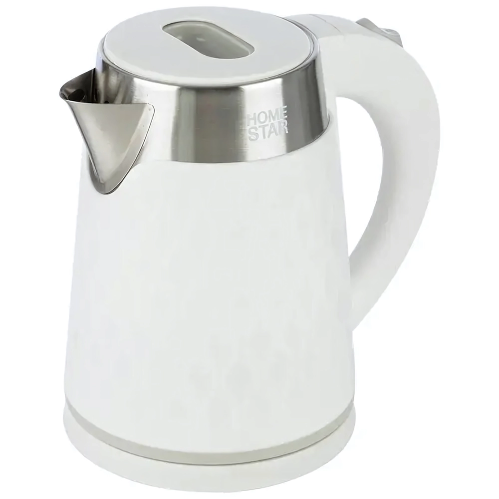 Чайник Homestar HS-1021 (1,7 л) белый, двойной корпус
