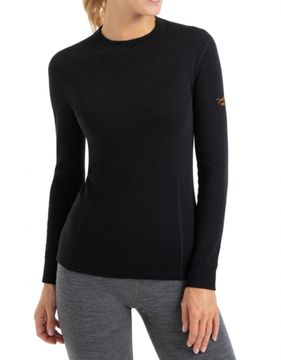 Термобелье женское футболка Norveg Hunter Ladys Classic  с длинным рукавом и круглым воротом  (3L1RL),черный