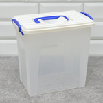 Контейнер 6,5л с ручкой "Депо", прозрачный