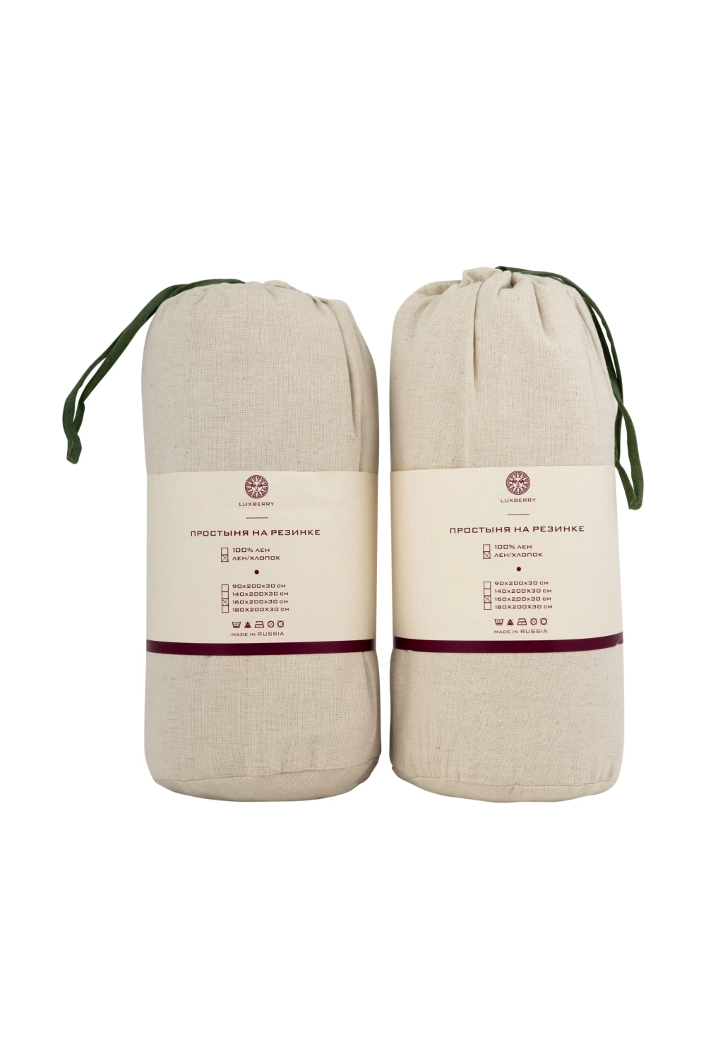 Простыня на резинке Luxberry Веста Бежевый