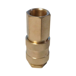 WDK-30SFB Быстроразъемное соединение пневматическое с внутренней резьбой 3/8" BSPT, латунь