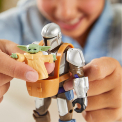 Hasbro Star Wars MixMashers - фигурка MANDO 12 см и GROGU + аксессуары G0300