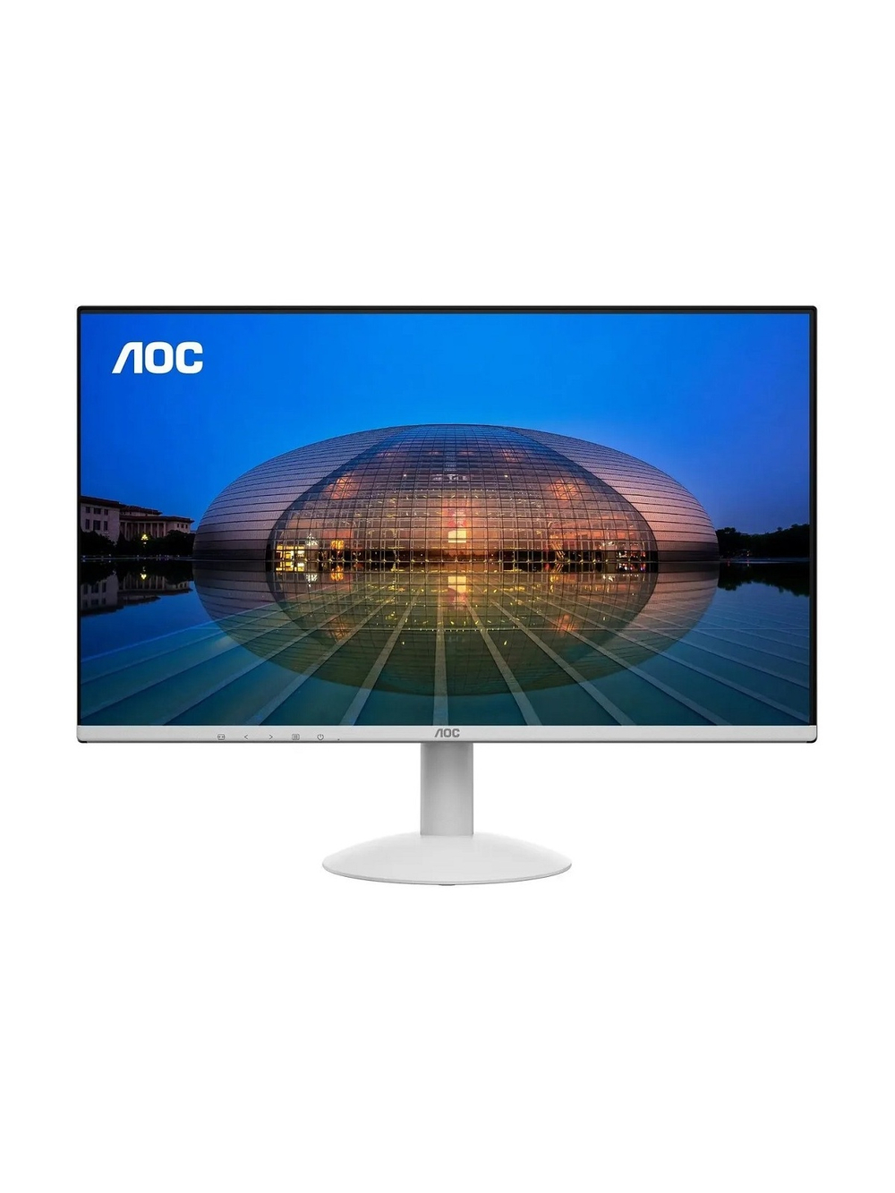 LCD AOC 23.8" 24B30H3/BW белый {IPS 1920x1080 120Hz 1ms 178/178 300cd 1500:1 8bit D-Sub HDMI1.4}