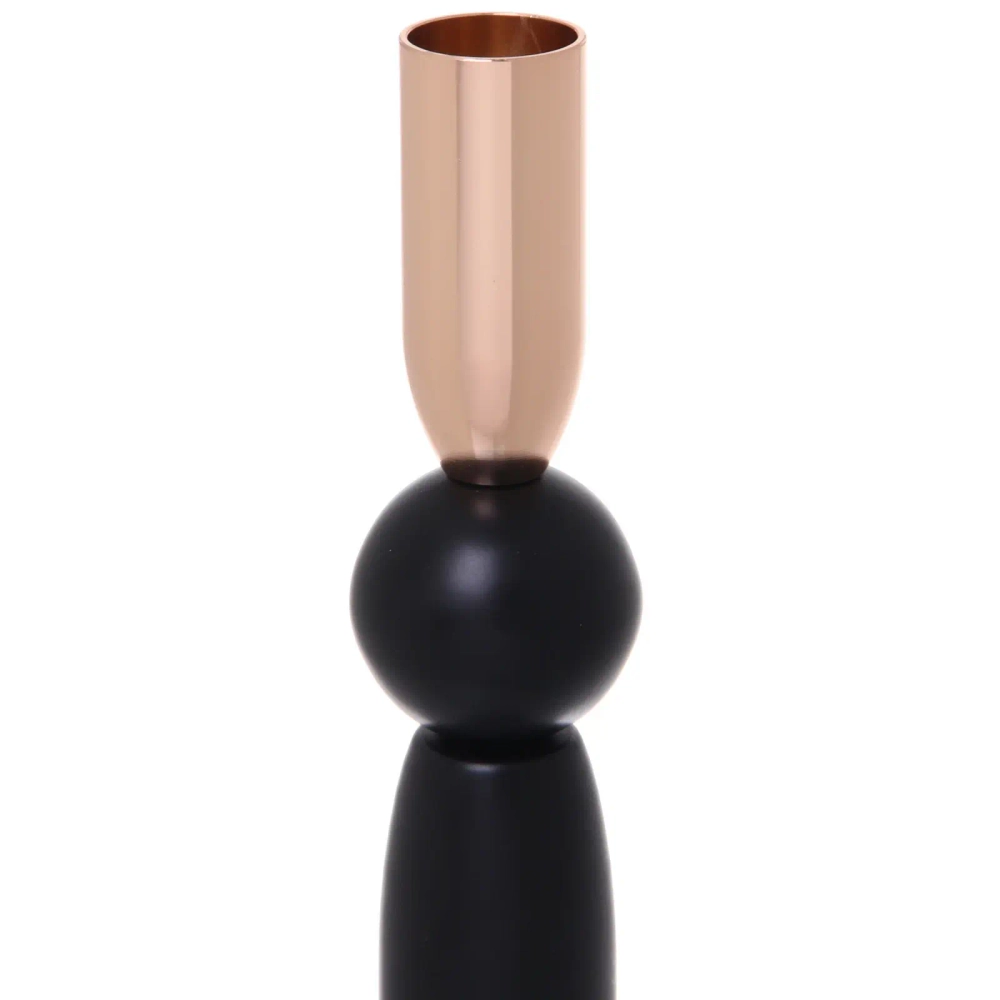 Подсвечник «FARY TALE» 9*27 см, Черный/золото