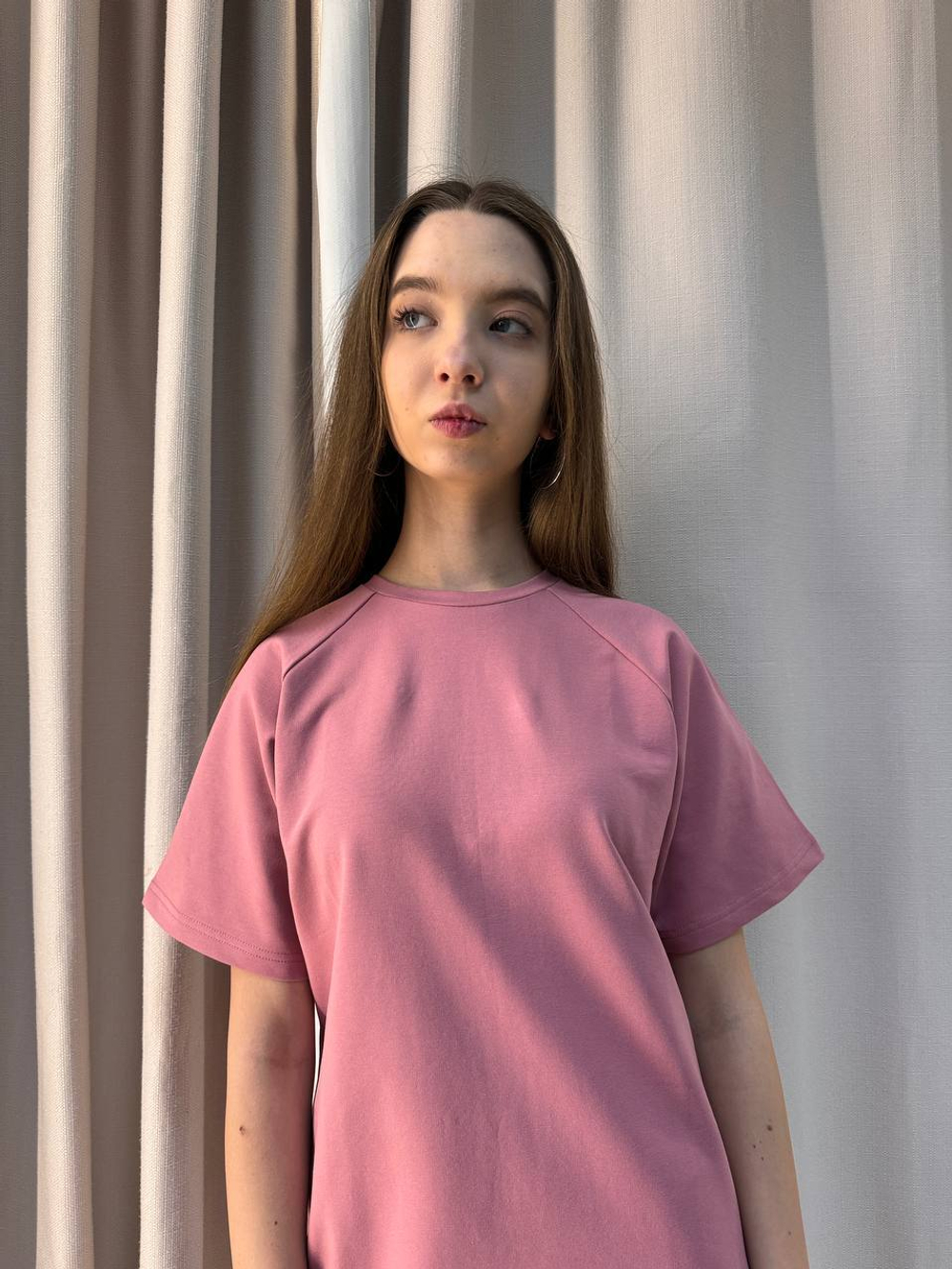 Платье футболка Мини