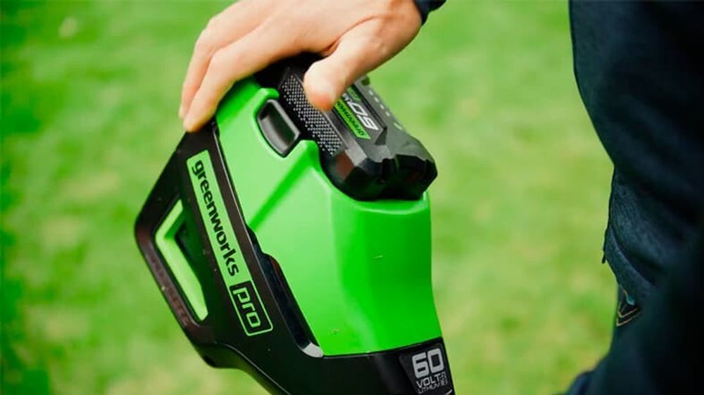 Аккумуляторный триммер Greenworks GD60BCB, 60v, 40 см, (2108407), без АКБ и ЗУ