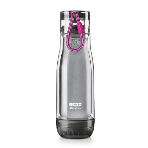 Бутылка zoku active 475 мл фиолетовая