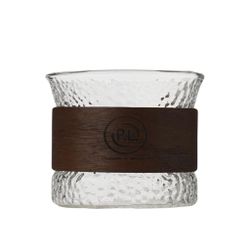 Чашка 200 мл кофейная без ручки Dents Japanese Style дерев. вставка d 7,5 см h6,5 см Barista [1]