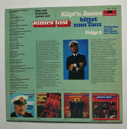 Винтажная виниловая пластинка LP James Last Kaptn James Bittet Zum Tanz Folge 2 (Germany 1975)