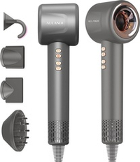 Aulandi AUL_08 фен для волос с ионизацией 2000 W, серый