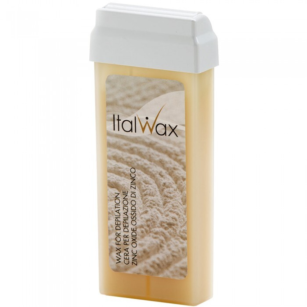 ItalWax Теплый воск для депиляции в картридже Оксид цинка, 100мл