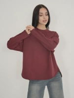 Лонгслив трикотажный топ с длинными рукавами