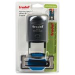 Печать самонаборная 2 круга, оттиск D=45 синий, TRODAT 46045/4645 R2, крышка, КАССА В КОМПЛЕКТЕ