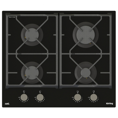 Газовая стеклянная варочная панель Korting HGG 6985 CN FLC