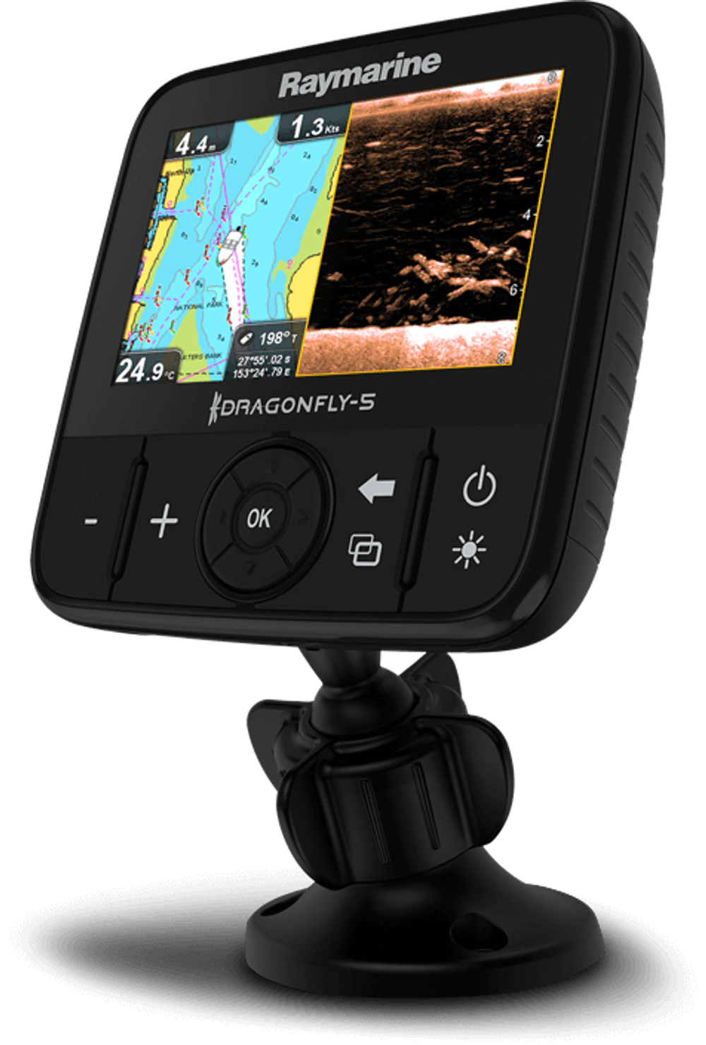 Эхолот Raymarine Dragonfly-5 PRO - купить по выгодной цене | FishRadar.ru -  Интернет-магазин эхолотов