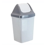 Контейнер для мусора СВИНГ 9л Мраморный 0,411,228х0,199м