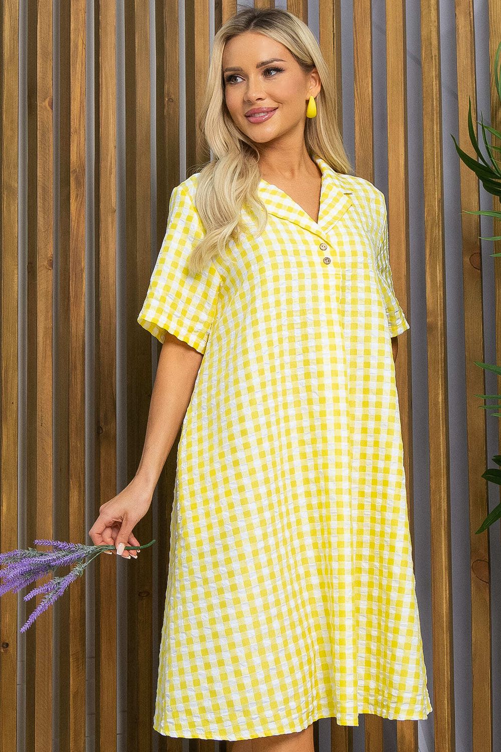 Платье Нежный бриз (желтое) П13433-2М LT Collection