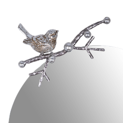 Напольное зеркало Терра Айс Античное серебро