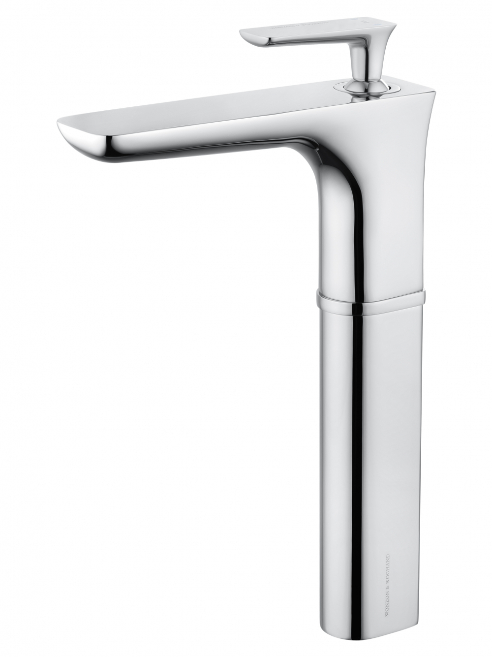 Смеситель для раковины высокий WONZON & WOGHAND SHARK, Хром (WW-481104-CR)