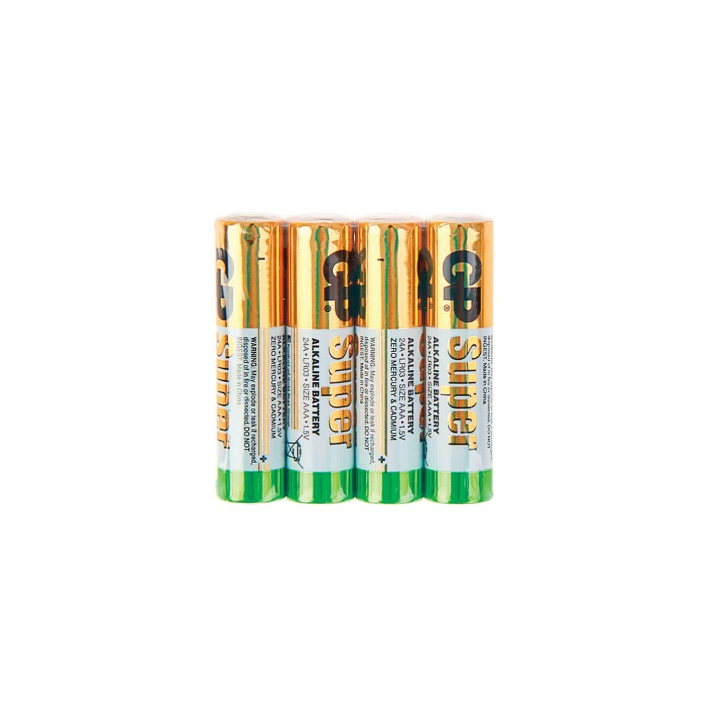 Батарейка ААА GP Super G-Tech 24A LR03 4шт.