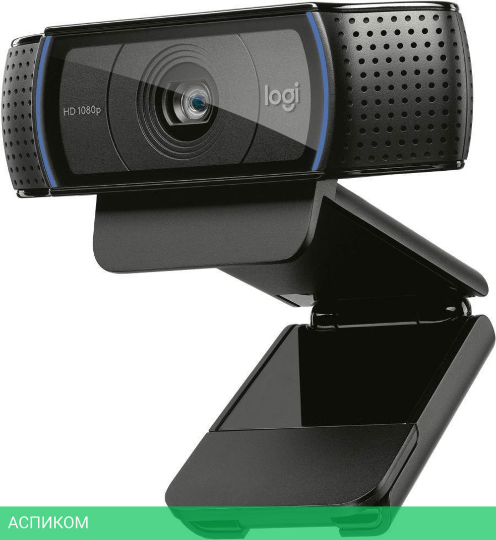 Веб-камера Logitech HD Pro C920 черный (960-001062)