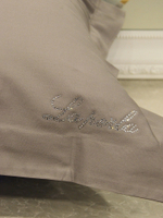Однотонное постельное белье La Perla Grey