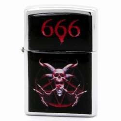 Зажигалка Бафомет 666