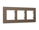 AF250633 Рамка ALFA Qubi (Темная бронза матовый) 3-ая
