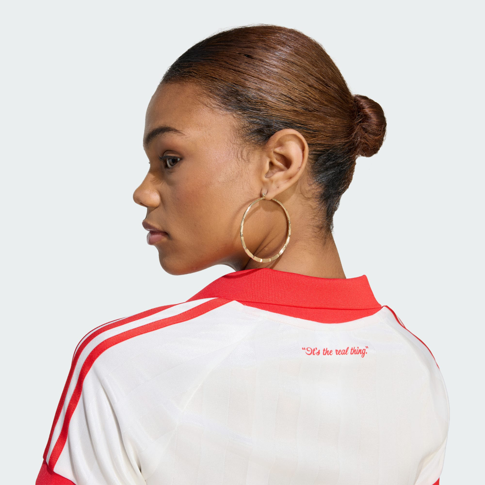 ADIDAS X COCA-COLA Укороченная футболка, белый