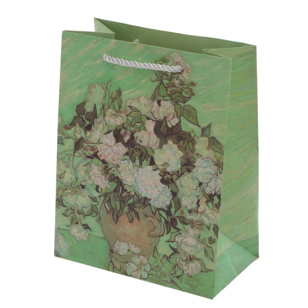 GAEM Пакет подарочный S (бумага 210г/м2, блок 12шт), L18 W10 H23 см, 4в.