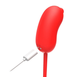 Красное виброяйцо с пультом ДУ (Цвет: красный)