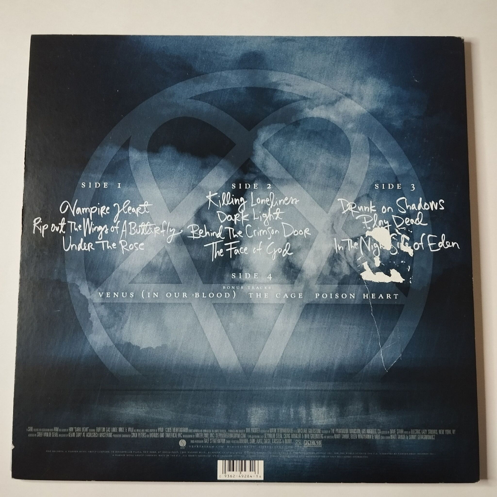 Винтажная виниловая пластинка LP HIM Dark Light (EU 2005)