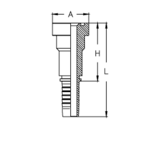 Фитинг DN 38 SFS CAT 1.1/2 63.5