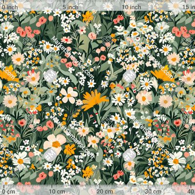 Цветочный луг весны by Pattern Store 326 DPI