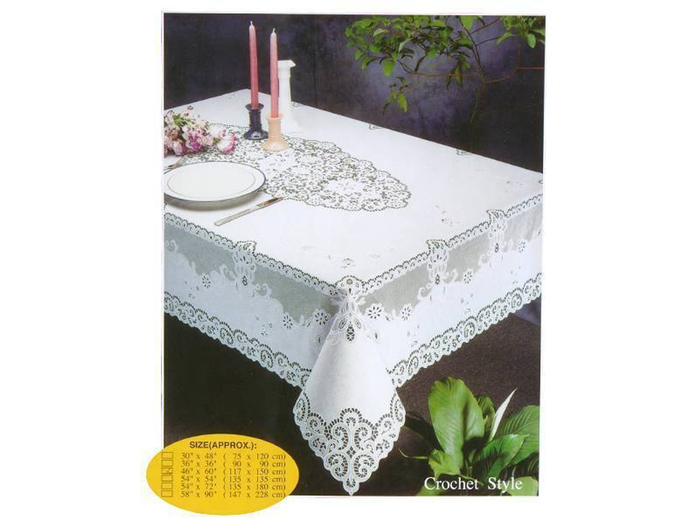 Скатерть 117*150см CROCHET (46*60)