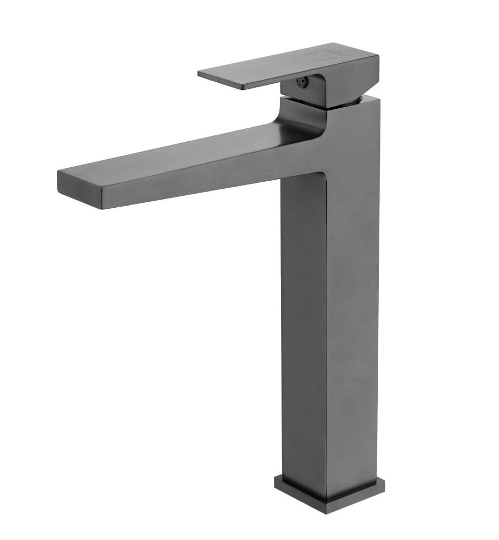 393512-G Смеситель од. для раковины-чаши (ГРАФИТ) ViEiR (10/1шт)