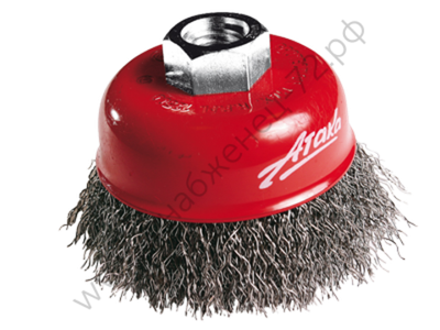 Щётка №002; 110014120 d-100 М14 чашеобразная гофрир.