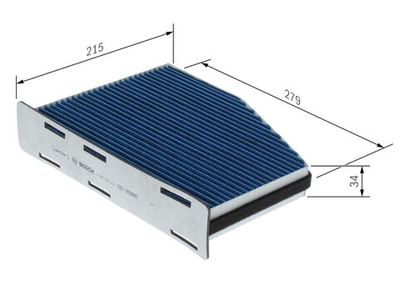 BOSCH - 0986628615-BOC - Filter, vazduh unutrasnjeg prostora