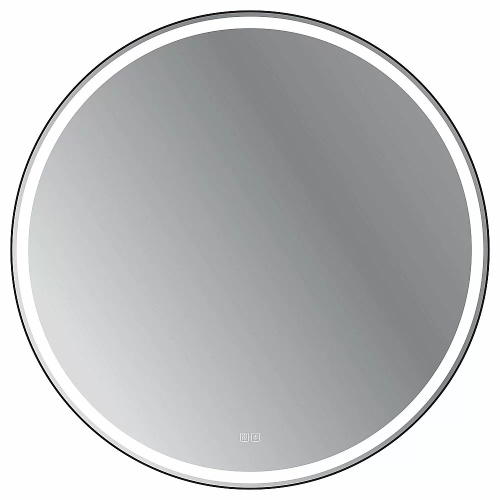 Зеркало с LED подстветкой Cezares CADRO CZR-SPC-LED-TCH-WARM 100x100 черный