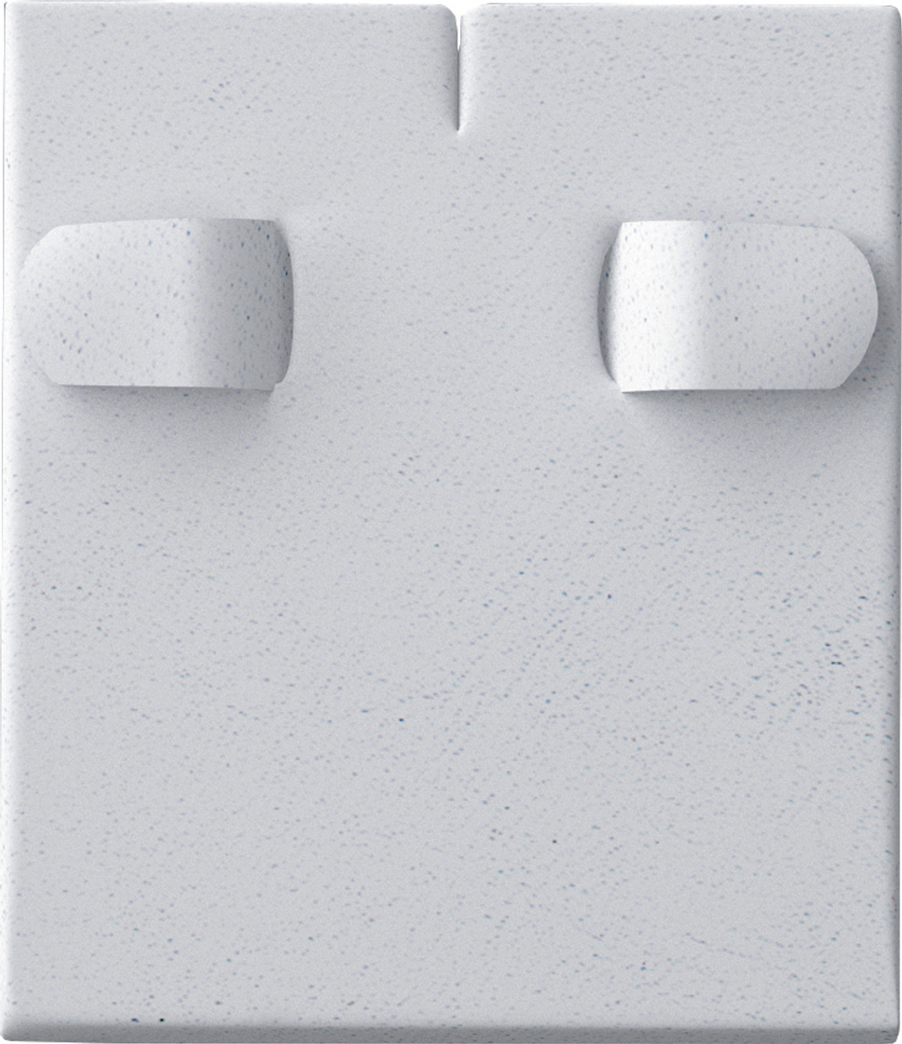 Вкладыш 09/наклонный/для серег/2 язычка/прорезь для нитки