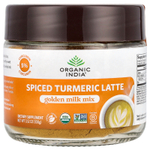 Organic India, пряное латте с куркумой, смесь Golden Milk, 100 г (3,52 унции)