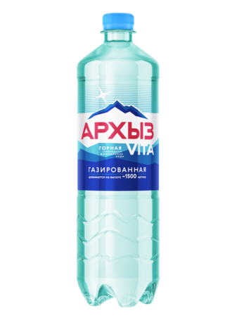Архыз Vita мин. прир. вода 1,0 л ПЭТ газ