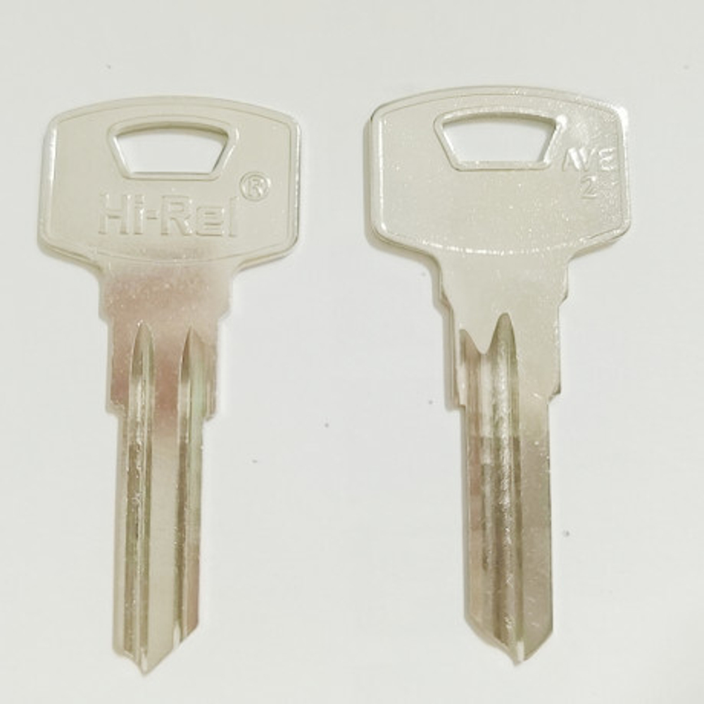 Заготовка английского ключа 13570 AVE2 под бронь AP-2D Apecs K-C2 (1.7mm) AVERS