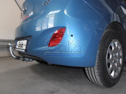 Фаркоп оцинкованный Galia H086C для Hyundai i30 хетчбек 2012-, Kia Ceed хетчбек 2012-(паспорт и сертификат в комплекте)(без электрики)